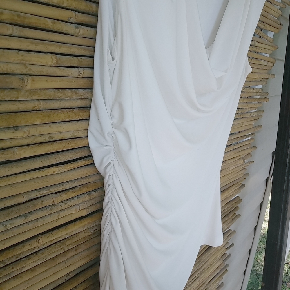 Travel Smith S White Stretch Top - Picture 8 of 8